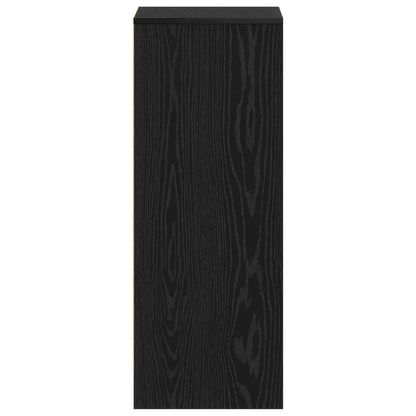 Schuhschrank Schwarze Eiche 60 x 35 x 92 cm Holzwerkstoff