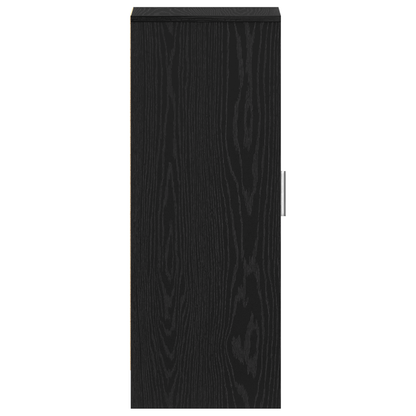 Schuhschrank Schwarze Eiche 32 x 35 x 92 cm Holzwerkstoff