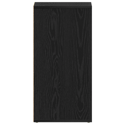Schuhschrank Schwarze Eiche 32 x 35 x 70 cm Holzwerkstoff
