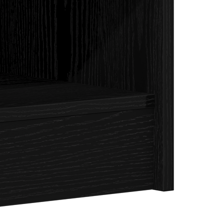 Schuhschrank Schwarze Eiche 32 x 35 x 90 cm Holzwerkstoff