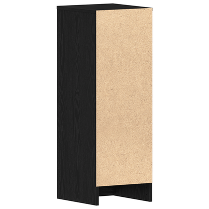Schuhschrank Schwarze Eiche 32 x 35 x 90 cm Holzwerkstoff