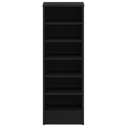 Schuhschrank Schwarze Eiche 32 x 35 x 90 cm Holzwerkstoff